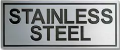 laser etched stainless steel